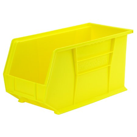 Picture of Storage Bin AkroBins® Yellow Industrial Grade Polymers 8-1/4 X 9 X 18 Inch30265YELLO