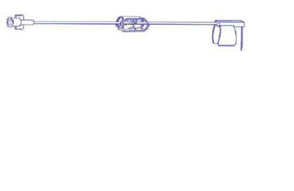 Picture of Huber Infusion Set 19 Gauge 1 Inch 9 Inch Tubing2N3700