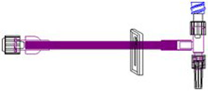 Picture of Extension Set 5 Inch Tubing 1 Port DEHP-FreeB1906