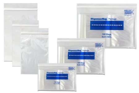 Picture of Zip Closure Bag Zippit® 6 X 9 Inch ClearMGZ2P0609