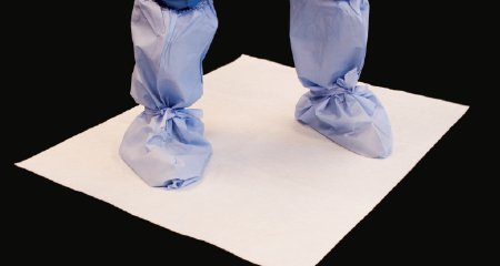 Picture of Absorbent Floor Mat EnviroSorb® 46 X 72 Inch White Polyester / Rayon / PolyethyleneESP-4672