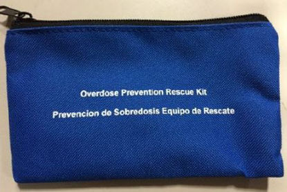 Picture of Overdose Prevention Rescue Kit Blue Nylon 4 X 7 inchMS-BAB01-01