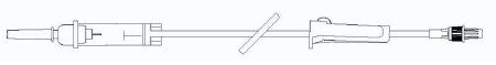 Picture of Primary Administration Set 60 Drops / mL Drip Rate 110 Inch Tubing2C7554