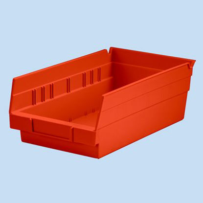 Picture of Shelf Bin Health Care Logistics® Red Industrial Grade Polymers 4 X 6-5/8 X 11-5/8 Inch1445R