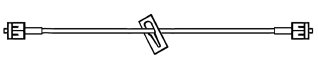 Picture of Extension Set 60 Inch Tubing Without Ports 1.7 mL Priming Volume DEHP-Free, Lipid Resistant42-6000