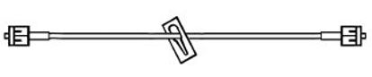 Picture of Extension Set 60 Inch Tubing Without Ports 1.7 mL Priming Volume DEHP-Free, Lipid Resistant42-6000