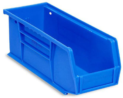 Picture of BIN, STACKABLE PLAS BLU 11"X4"X4" (12/CT)S-13536BLU