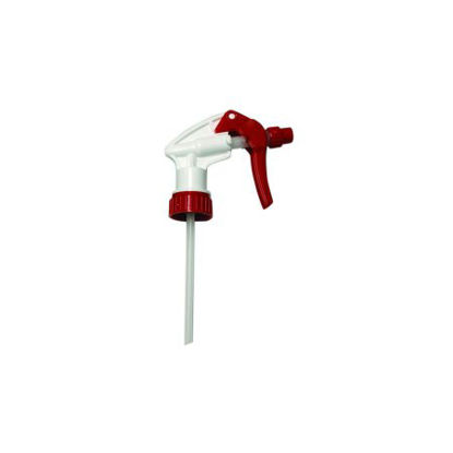 Picture of Bottle Trigger Sprayer Red and White, 28 mm/400 Neck Finish, 9-7/8 Inch Tube5906