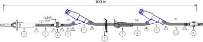 Picture of Extension Set 100 Inch Tubing DEHP-FreeB9363