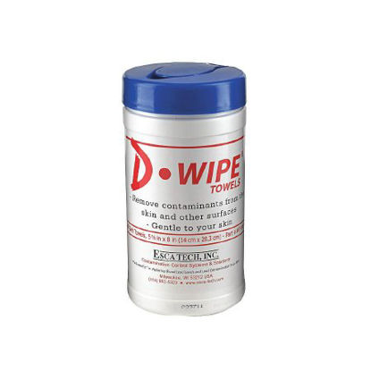 Picture of D-Wipe® Surface Cleaner Premoistened Wipe 40 Count Canister Disposable Citrus Scent NonSterile3VDJ5