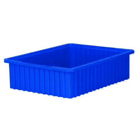 Picture of Storage Container Akro-Grids Blue Industrial Grade Polymers 6 X 17-3/8 X 22-3/8 Inch33226BLUE