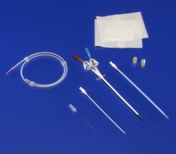 Picture of Hemodialysis Catheter Kit Mahurkar™ Qplus™ Dual Lumen 13.5 Fr. 13.5 cm8888135131