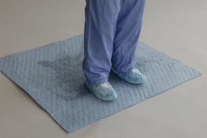 Picture of Absorbent Floor Mat SurgiSafe® Specialty 40 X 72 Inch Blue84672