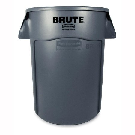 Picture of Trash Can Rubbermaid® Brute® 44 gal. Round Gray Plastic Open TopRCP264360GY