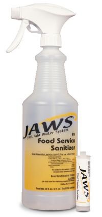 Picture of JAWS® Surface Cleaner / Sanitizer Quaternary Based Liquid Concentrate 5 mL Cartridge Unscented NonSterileJAWS-3803#03-46