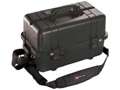 Picture of EMS Case Pelican® Tactical Black Polypropylene 12.73 X 12.75 X 20.85 InchMTR-1460EMS-TB