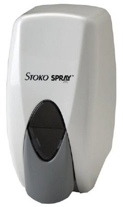 Picture of Hand Hygiene Dispenser Stoko Spray™ White Plastic Manual Push 400 mL Wall MountPN55010512