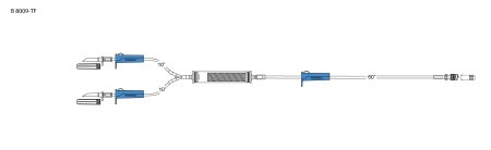 Picture of ADMINISTRATION SET, BLOOD HIGHFLOW NON-VENTED SPIKE (25/CS)B8009-TF