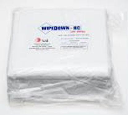 Picture of Task Wipe WipeDown HC White NonSterile Cellulose / Polyester 9 X 9 Inch DisposableVEL13-9X9-NS-HC-3024