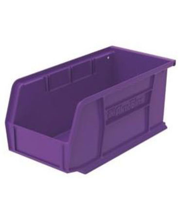 Picture of Storage Bin Akro-Mills® Purple Plastic 5 X 5-1/2 X 10-7/8 Inch30230PURPL