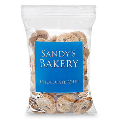 Picture of Recloseable Bag with Front Pouch 6 X 9 Inch LDPE ClearS-12688