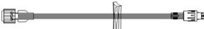 Picture of Extension Set 20 Inch Tubing 2.1 mL Priming Volume DEHP-FreeSC9046