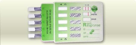 Picture of Drugs of Abuse Test Rapid Response™ 12-Drug Panel AMP1000, BAR300, BUP10, BZO300, COC300, mAMP/MET1000, MTD300, OPI2000, OXY100, PCP25, TCA1000, THC50 Urine Sample 25 TestsD12.2-1P29-25