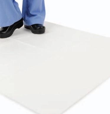 Picture of Absorbent Floor Mat QuickWick™ 28 X 56 Inch White0702156028