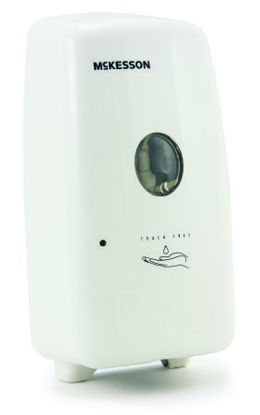 Picture of Hand Hygiene Dispenser McKesson White Plastic Touch Free 1000 mL Wall Mount53-FOAM-AUTO