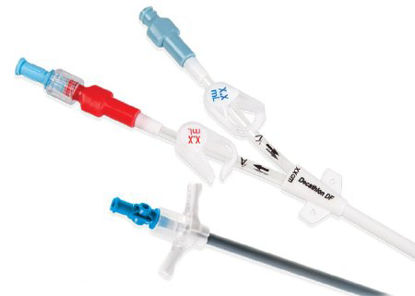Picture of CATHETER, HEMODIALYSIS LNG TERM 16FR STD 19CM (5/CS)DF19SH24K
