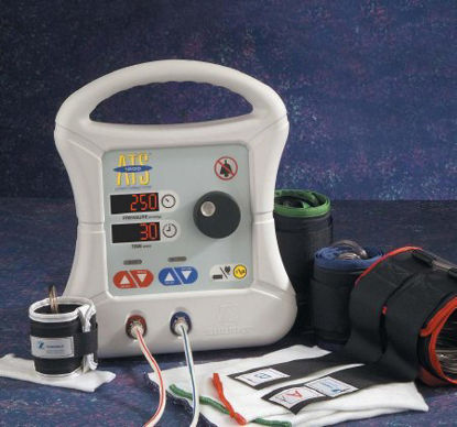 Picture of ATS® Tourniquet Cuff 42 Inch Length Dual Port, Single Bladder, Dual Hose, Positive Lock Connection, Without Sleeve60707010700