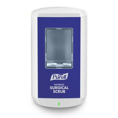Picture of Surgical Scrub Dispenser Purell® CS8 White ABS Plastic Touch Free 1200 mL Wall Mount7810-01