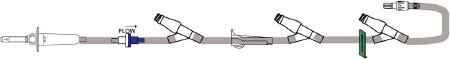 Picture of Primary Administration Set Bravo 24® 15 Drops / mL Drip Rate 112 Inch Tubing 3 PortsB9900-562