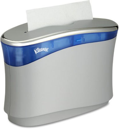 Picture of Paper Towel Dispenser Kleenex Reveal™ Gray ABS Plastic Manual Pull 150 Count Countertop51904
