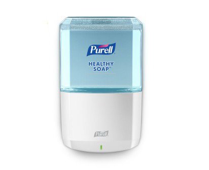 Picture of Soap Dispenser Purell® ES6 White ABS Plastic Automatic 1200 mL Wall Mount6430-01
