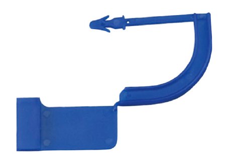 Picture of Tamper Evident Lock Miltex® NonPrinted Blue Plastic775400