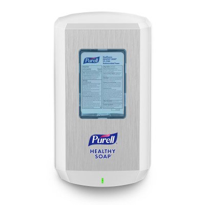 Picture of Soap Dispenser Purell® CS8 White ABS Plastic Automatic 1200 mL Wall Mount7830-01