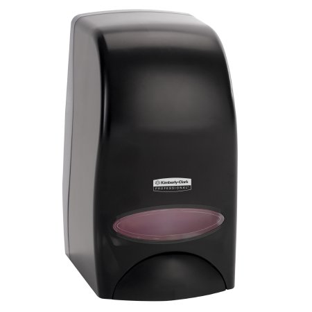 Picture of Hand Hygiene Dispenser Scott® Essential™ Black Plastic Manual Push 1 Liter Wall Mount92145