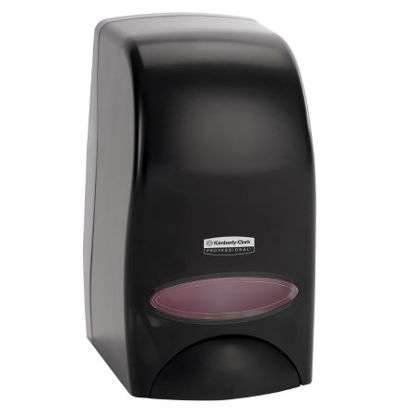 Picture of Hand Hygiene Dispenser Scott® Essential™ Black Plastic Manual Push 1 Liter Wall Mount92145