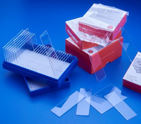 Picture of Microscope Slide Gold Seal® 50 X 75 X 1.2 mm Plain3021-002