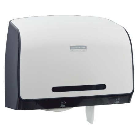 Picture of Toilet Tissue Dispenser K-C PROFESSIONAL MOD White Plastic Manual Pull Jumbo Roll Wall Mount34832