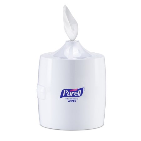 Picture of Wipe Dispenser Purell® White Plastic Manual Pull 1500 Count Wall Mount9019-01