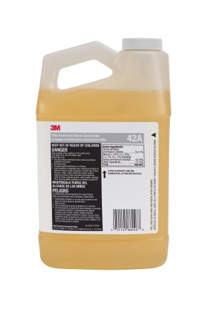 Picture of 3M™ MBS 42A Surface Disinfectant Cleaner Quaternary Based Liquid Concentrate 0.5 gal. Jug Lavender Scent NonSterile42A