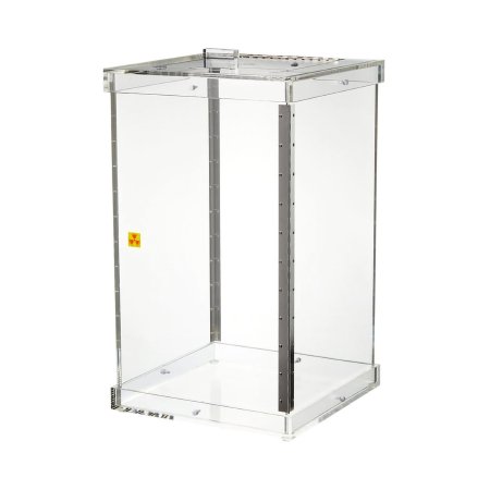 Picture of Beta Waste Shield Nalgene™ 16 X 16 X 29 Inch, 9 mm Thickness For Holding Solid or Liquid Radioactive Waste6745-9024