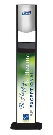 Picture of Hand Hygiene Dispenser Graphic2456-BRKT-N75FS01