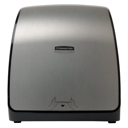 Picture of Paper Towel Dispenser K-C PROFESSIONAL MOD SLIMROLL Faux Stainless Plastic Manual Pull Wall Mount36034