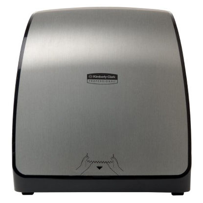 Picture of Paper Towel Dispenser K-C PROFESSIONAL MOD SLIMROLL Faux Stainless Plastic Manual Pull Wall Mount36034