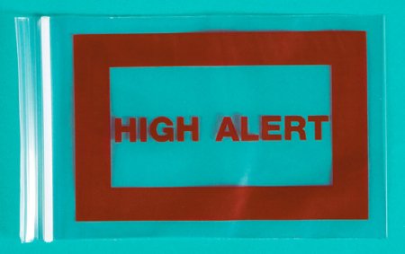 Picture of Medication Bag Health Care Logistics® 4 X 6 Inch Clear Zip Closure9527