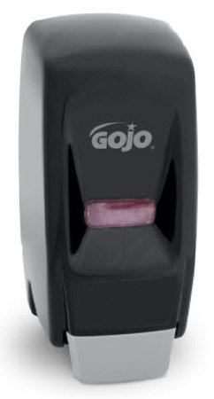 Picture of Hand Hygiene Dispenser GOJO® 800 Series Black Plastic Manual Push 800 mL Wall Mount9033-12