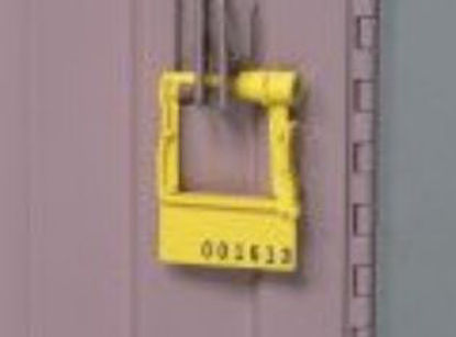 Picture of Breakaway Seal Lakeside® Numbered Yellow PlasticLPS-1